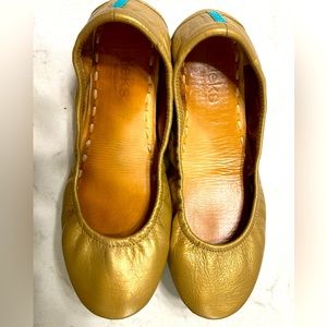 Tieks Ballet Flats - Metallic Gold Size  7